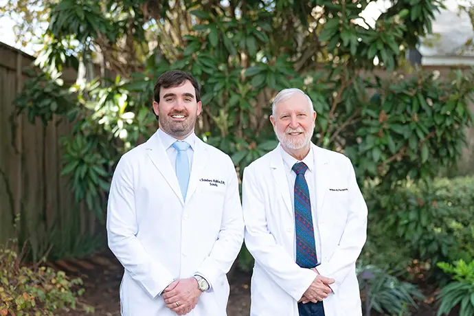 Dr. Vallée and Dr. Parsons of Eastern Shore Dental in Daphne, AL
